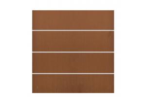 Zaunfeld-Set BOARD XL 178x180 rost